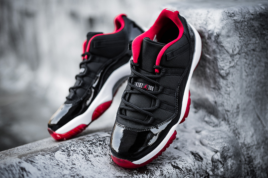 Air Jordan 11 Low Bred Detailed Look 03