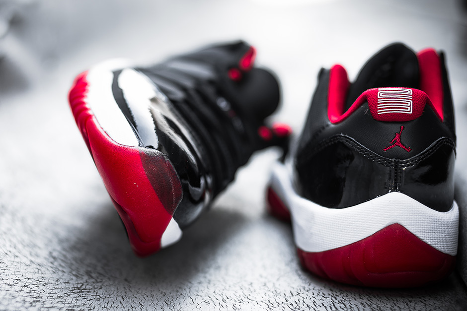 Air Jordan 11 Low Bred Detailed Look 04