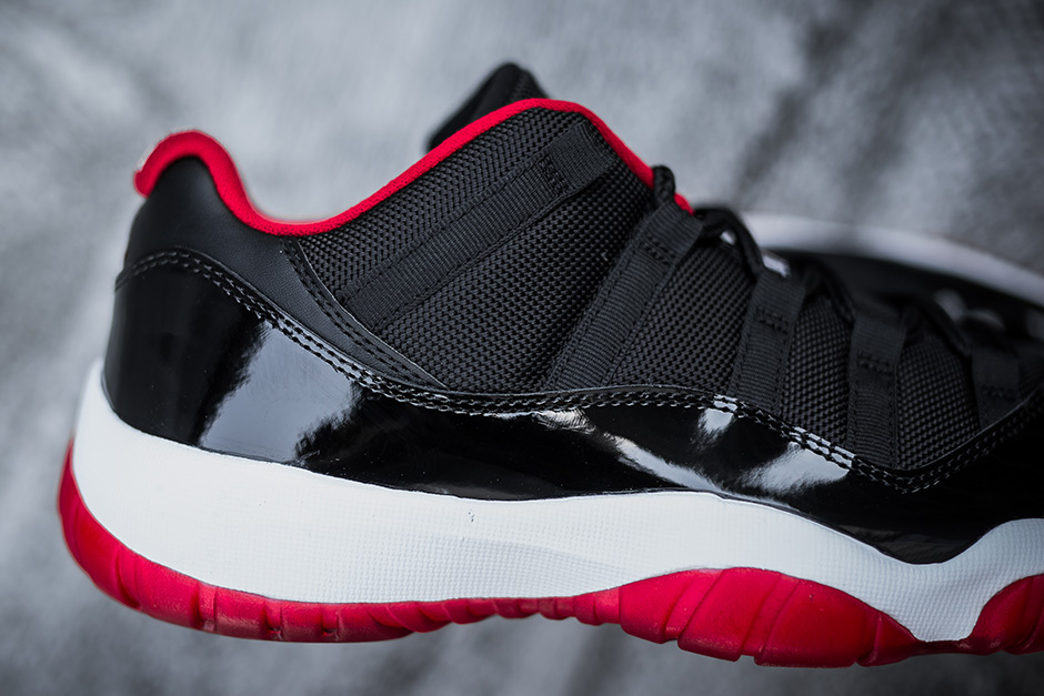 Air Jordan 11 Low Bred Detailed Look 05