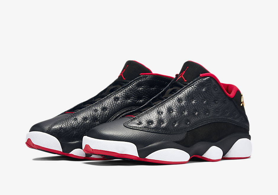 Air Jordan 13 Low "Bred" - Official Images