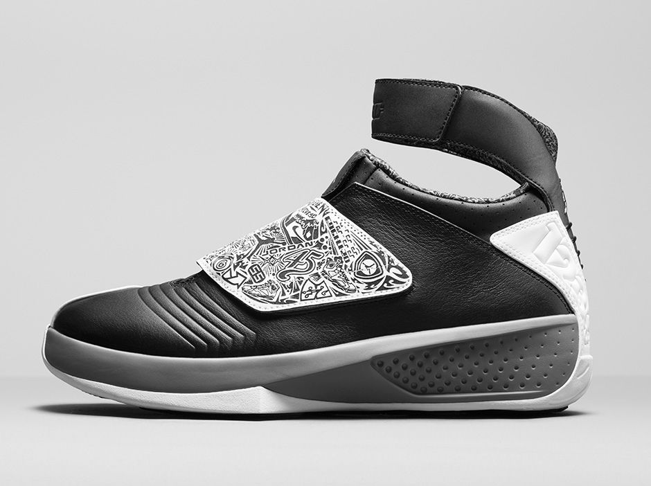 Air Jordan 20 Retro Black Cool Grey 5