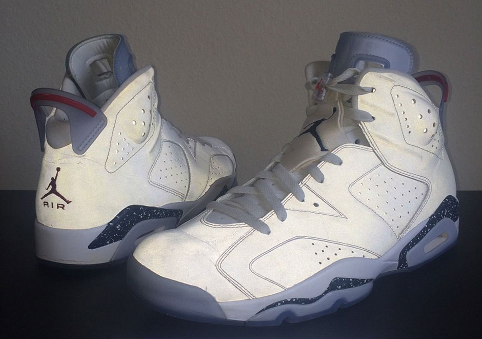 The Reflective Air Jordan 6 "USA" PE For US National Team Hits eBay