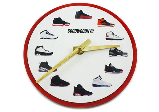 The Perfect Clock For Sneakerheads Who Know Their Air Jordans