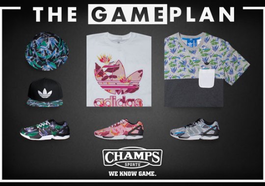 The Game Plan by Champs Sports: adidas ZX Flux “Floral” Collection