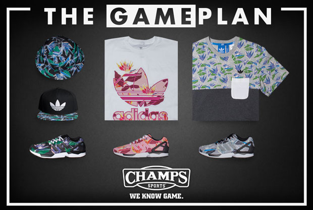 The Game Plan by Champs Sports: adidas ZX Flux “Floral” Collection