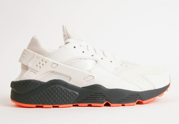 Huarache White Grey Crimson 1