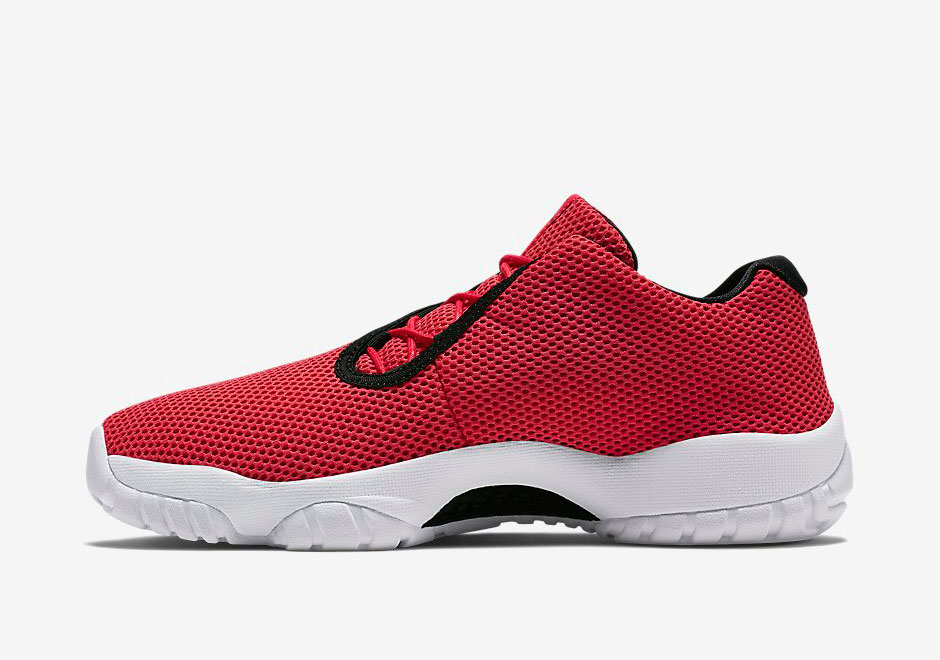 Jordan Future Low Red Black Reflective 2