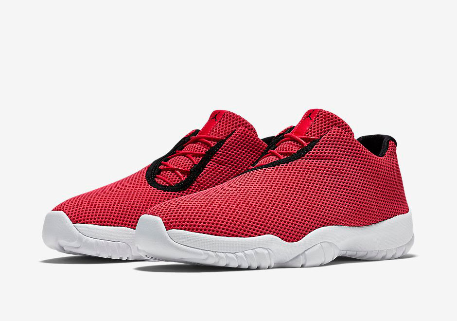 Jordan Future Low Red Black Reflective 3