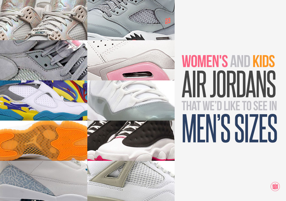 Kids Womens Jordans Wed Like To See In Mens Feature