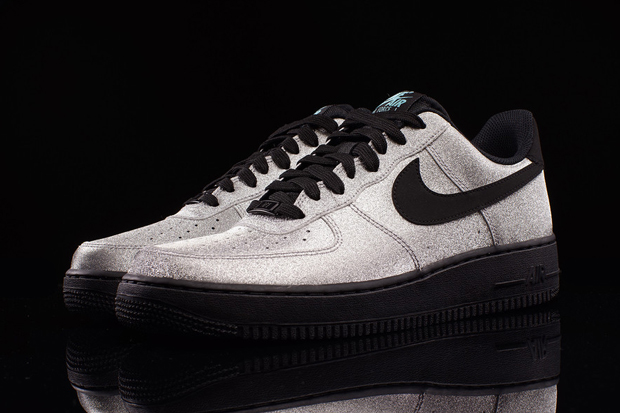 Nike Air Force 1 Low Metallic Silver Aqua 02