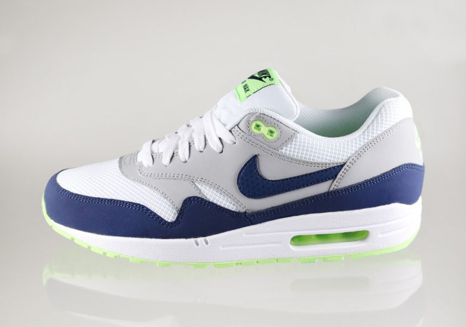 Nike Air Max 1 Essential White Navy Lime