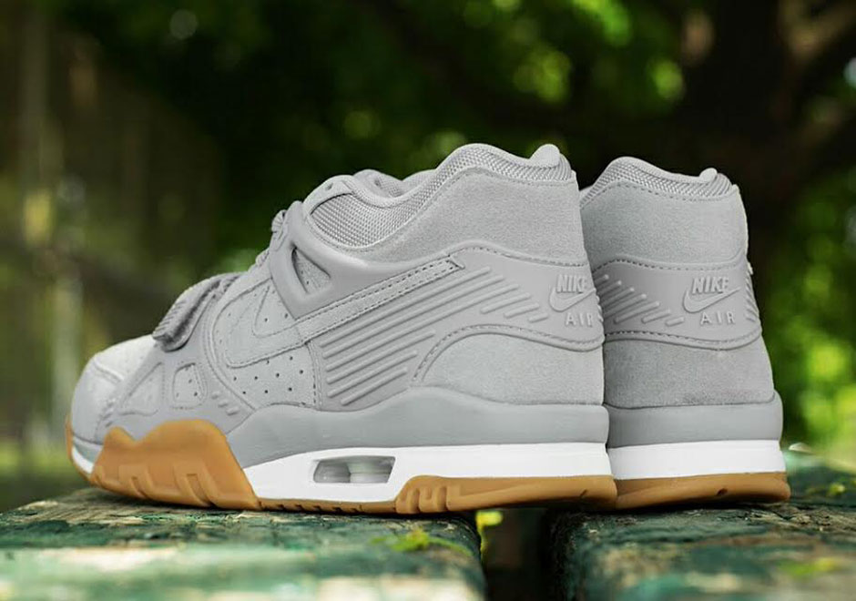 Nike Air Trainer 3 Grey Suede Gum 4