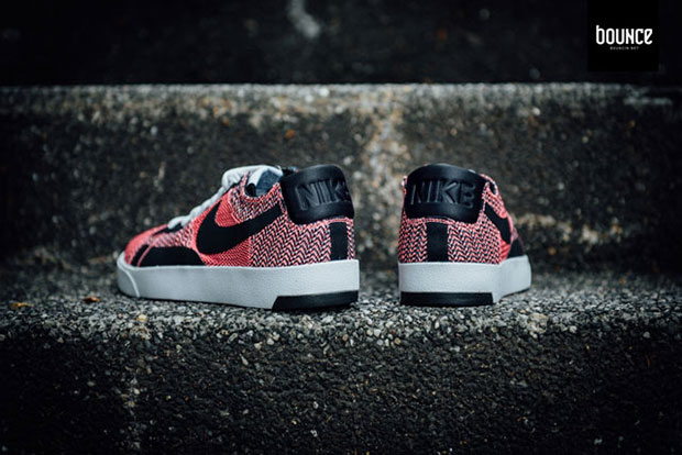 Nike Blazer Lux Cmt Low Red Black Knit 1