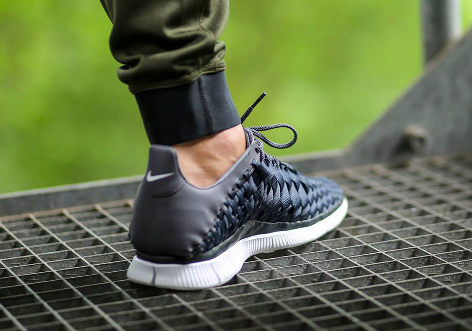 Nike Free Inneva Woven Anthracite Dark Grey 3