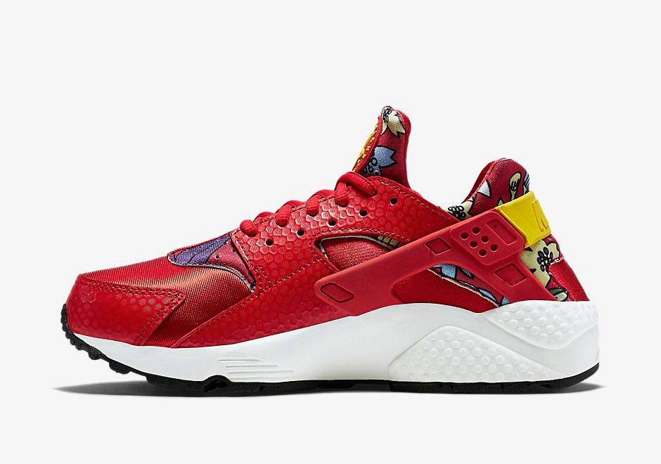 Nike Huarache Red Aloha Available 3