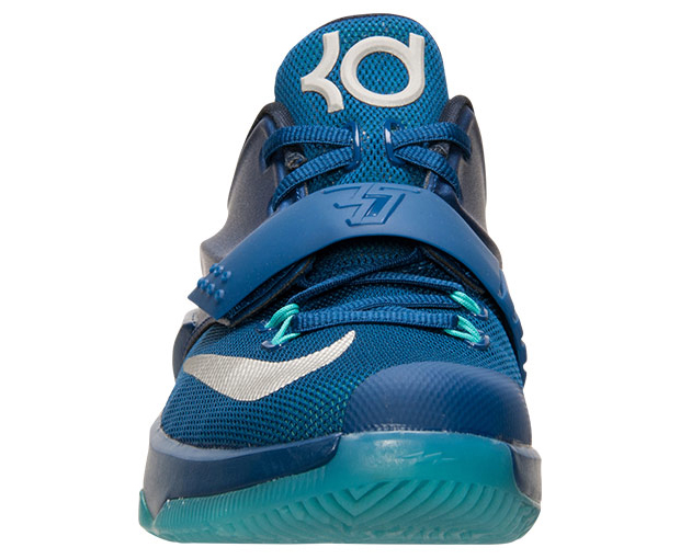 Nike Kd 7 Gs Gym Blue Metallic Silver Light Retro 4