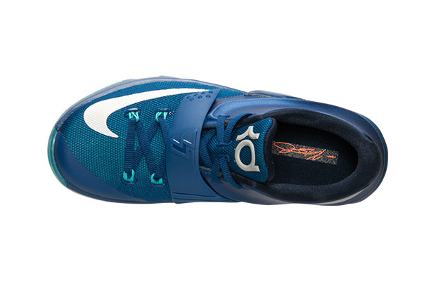 Nike Kd 7 Gs Gym Blue Metallic Silver Light Retro 7