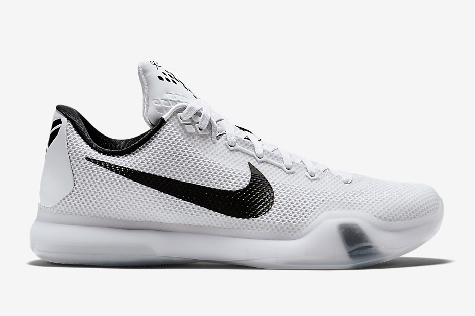 Nike Kobe 10 White Black 02