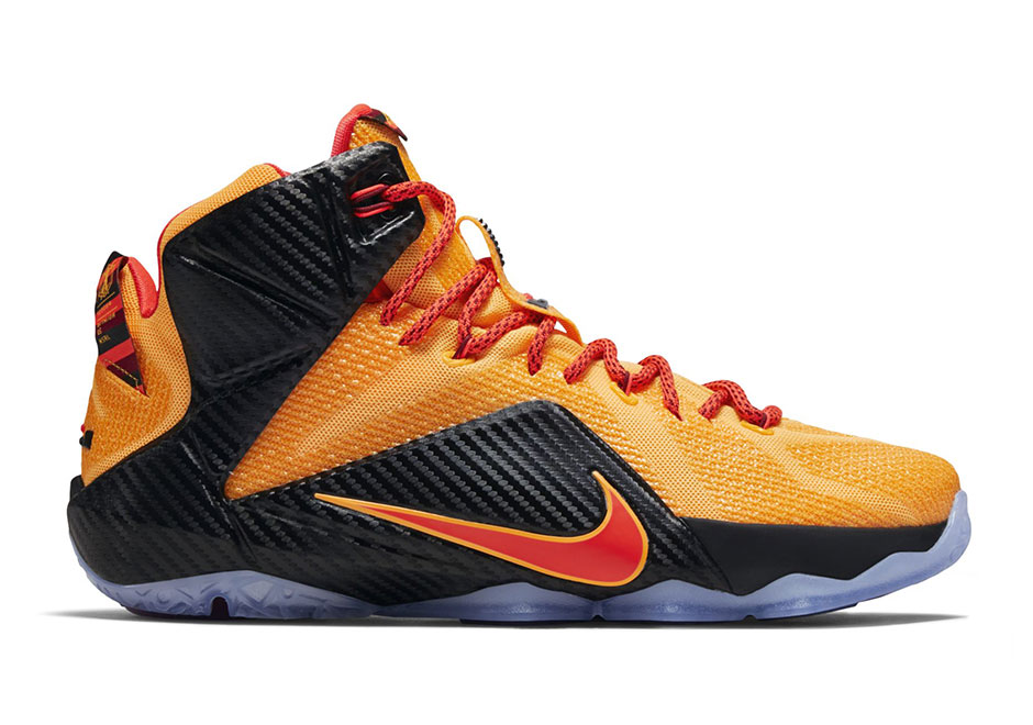 Nike Lebron 12 Cleveland Laser Orange 1