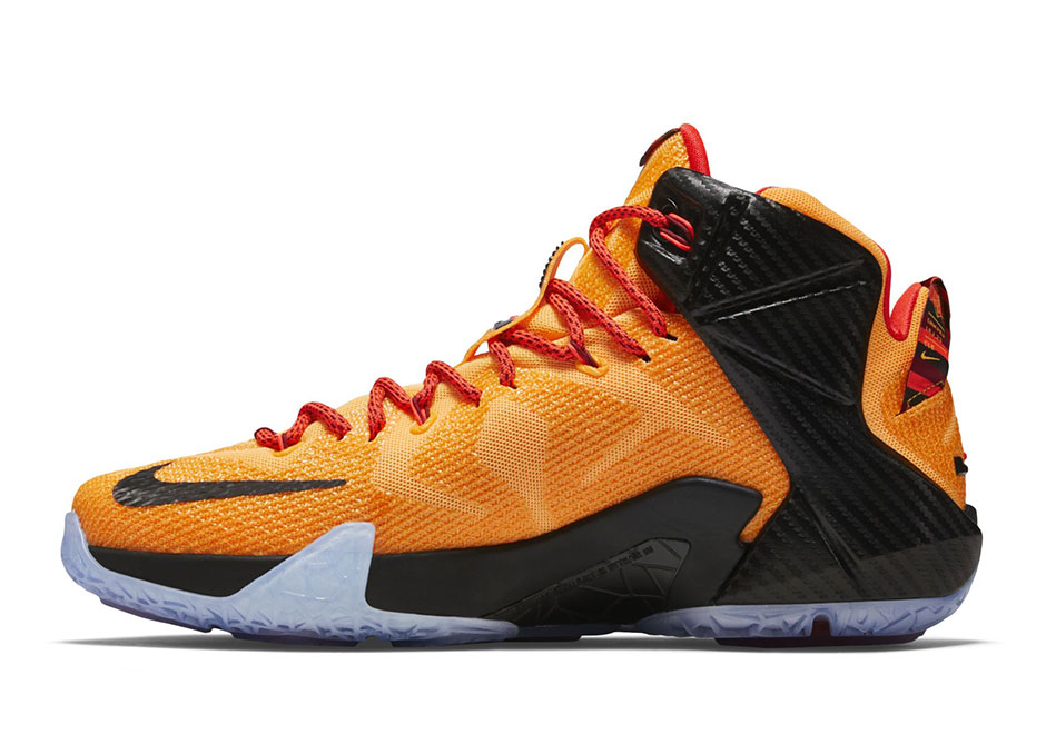 Nike Lebron 12 Cleveland Laser Orange 2