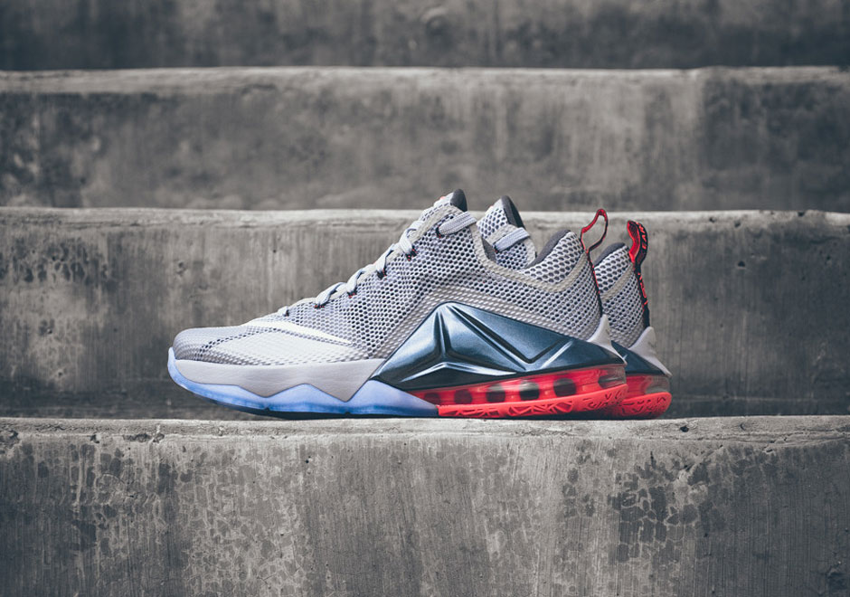 Nike Lebron 12 Low Wolf Grey Release Date 1