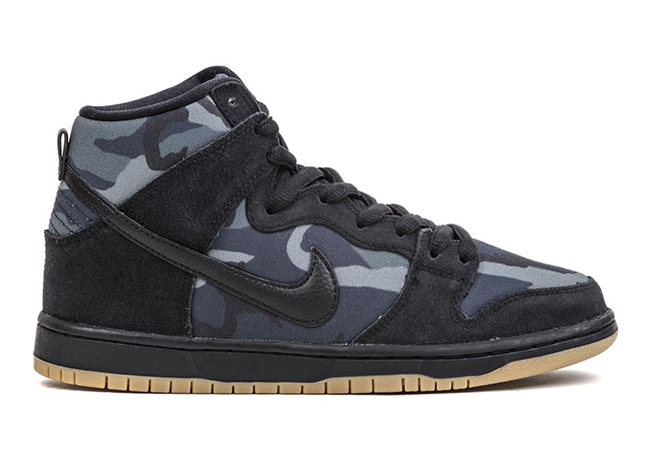 Nike SB Dunk High "Obsidian Camo"