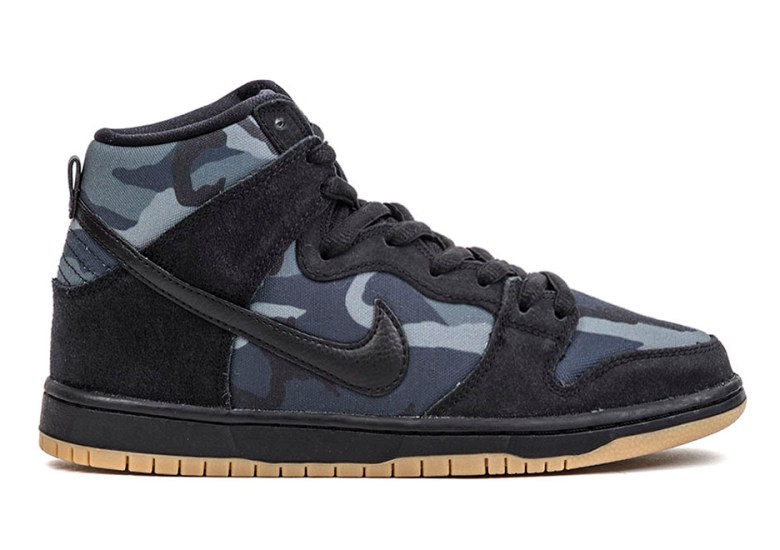 Nike SB Dunk High “Obsidian Camo”