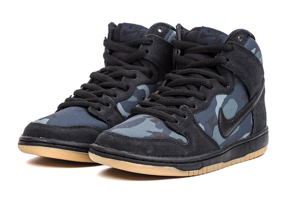 Nike Sb Dunk High Obsidian Camo 2