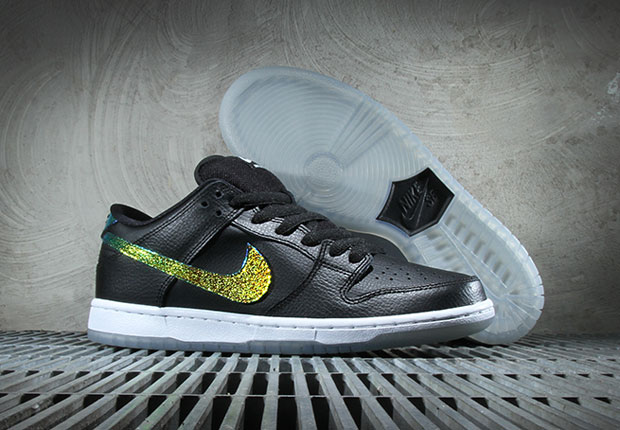 Nike SB Dunk Low "Sparkle Swoosh"