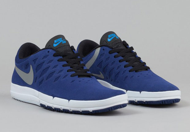 Nike Sb Free Deep Royal Blue 01