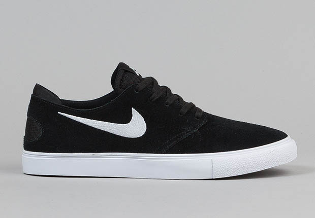 Nike Sb Oneshot Shoes Black White 1