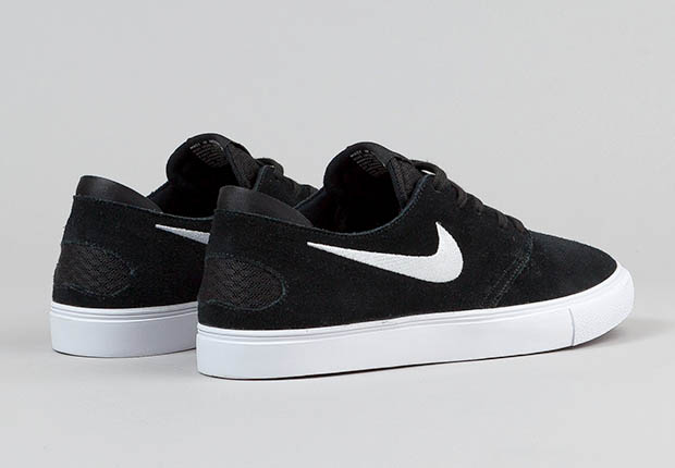 Nike Sb Oneshot Shoes Black White 7