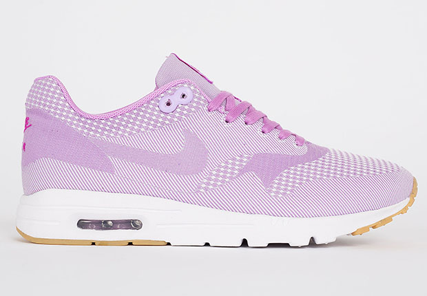 Nike Womens Air Max 1 Ultra Jacquard Fuchsia 2