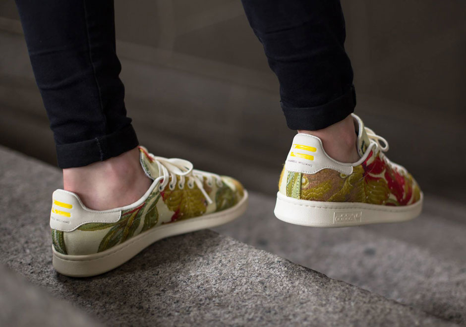 Pharrell Adidas Stan Smith Jacquard Yellow 1