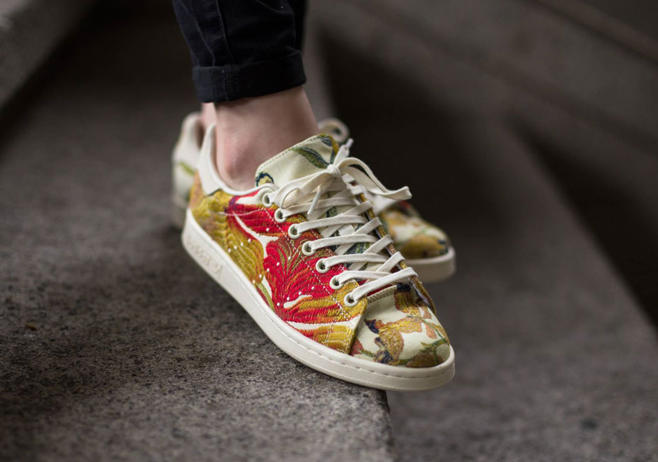 Pharrell Adidas Stan Smith Jacquard Yellow 4