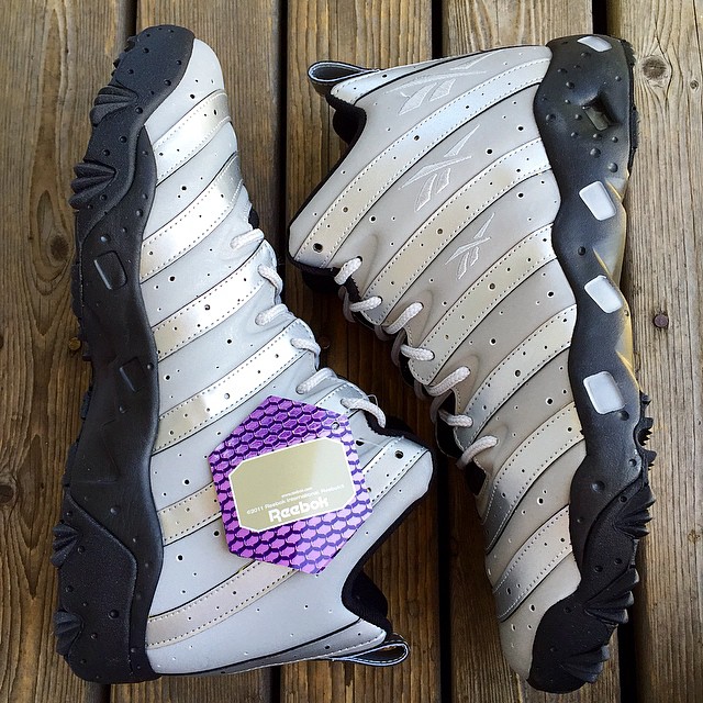 Reebok Big Hurt Trainer Reflective Silver 2