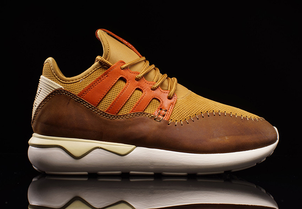 The adidas Tubular Moc Runner in a Desert Color Palette