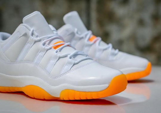 Air Jordan 11 Low GS “Citrus” Releases This Weekend