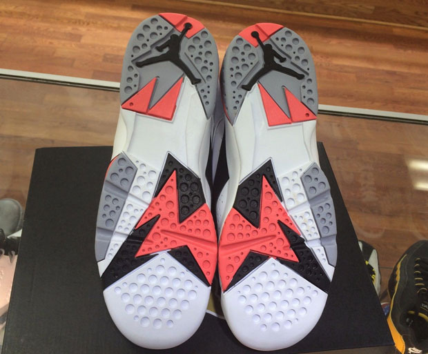 Air Jordan 7 Gg White Black Hot Lava 6