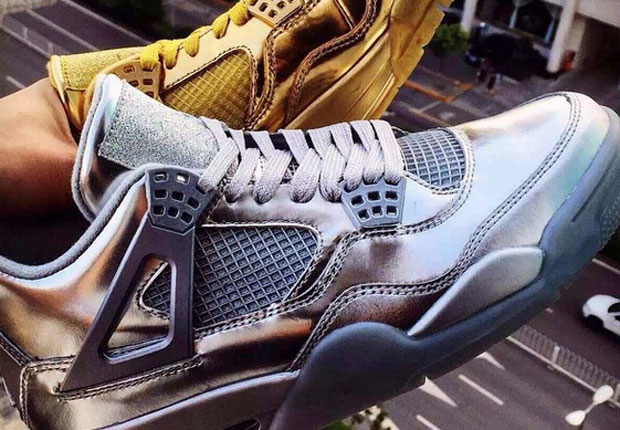 Air Jordan Iv Liquid Metal