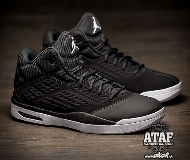 Air Jordan New School Black White 3