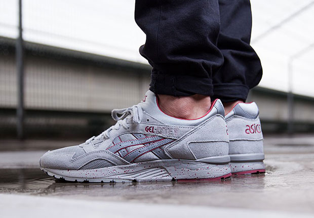 Asics Gel Lyte V Grey Red Speckle 1