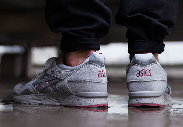 Asics Gel Lyte V Grey Red Speckle 3