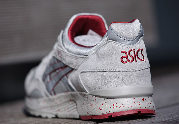 Asics Gel Lyte V Grey Red Speckle 6