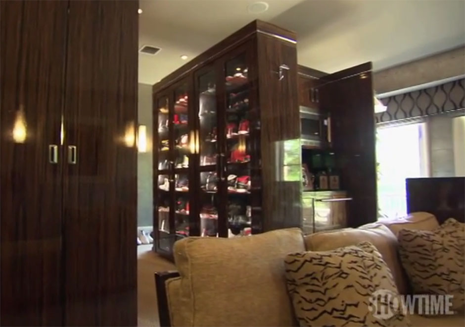 C.C. Sabathia's Sneaker Closet Has It's Own Kitchen And Living Room