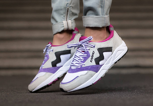 Karhu Aria White Fuchsia 1