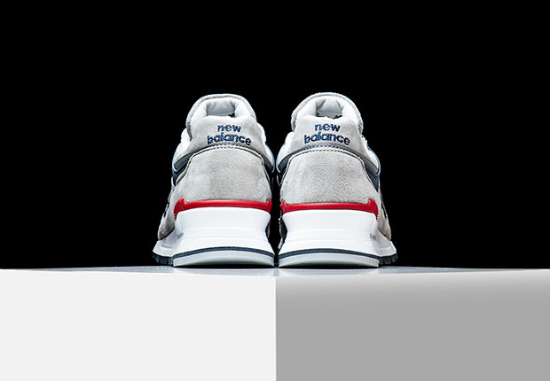 New Balance 997 Grey Blue Red Pumice Stone 4