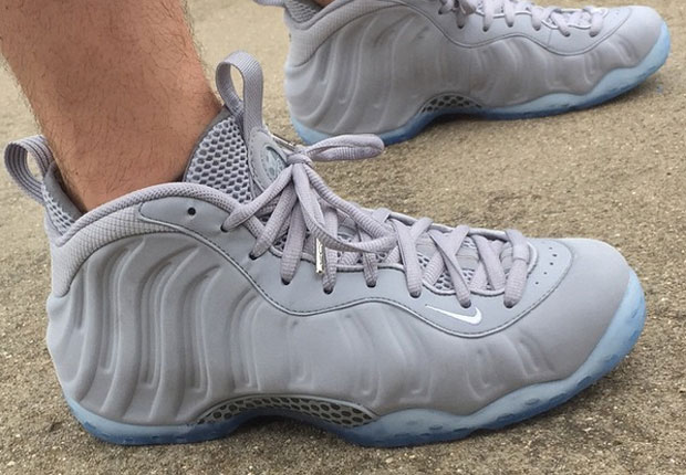 An On-Foot Look at the Nike Air Foamposite One "Wolf Grey"