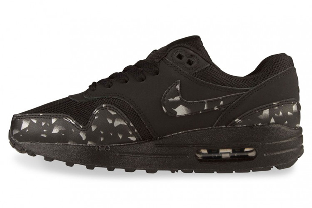 Nike Air Max 1 Gs Graphic Metallic Silver 04