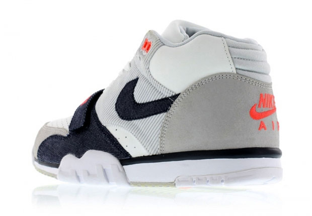 Nike Air Trainer 1 White Obsidian Dark Orange 3